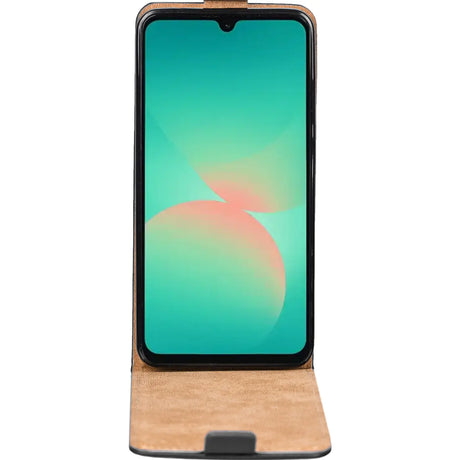 Samsung Galaxy A27 5G Flip Klapphülle in Schwarz mit Kartenfächern