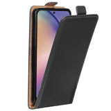 Samsung Galaxy A54 5G Flip Klapphülle in Schwarz mit Kartenfächern