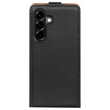 Samsung Galaxy A57 5G Flip Klapphülle in Schwarz mit Kartenfächern