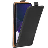 Samsung Galaxy Note 20 Ultra Flip Klapphülle in Schwarz mit Kartenfächern