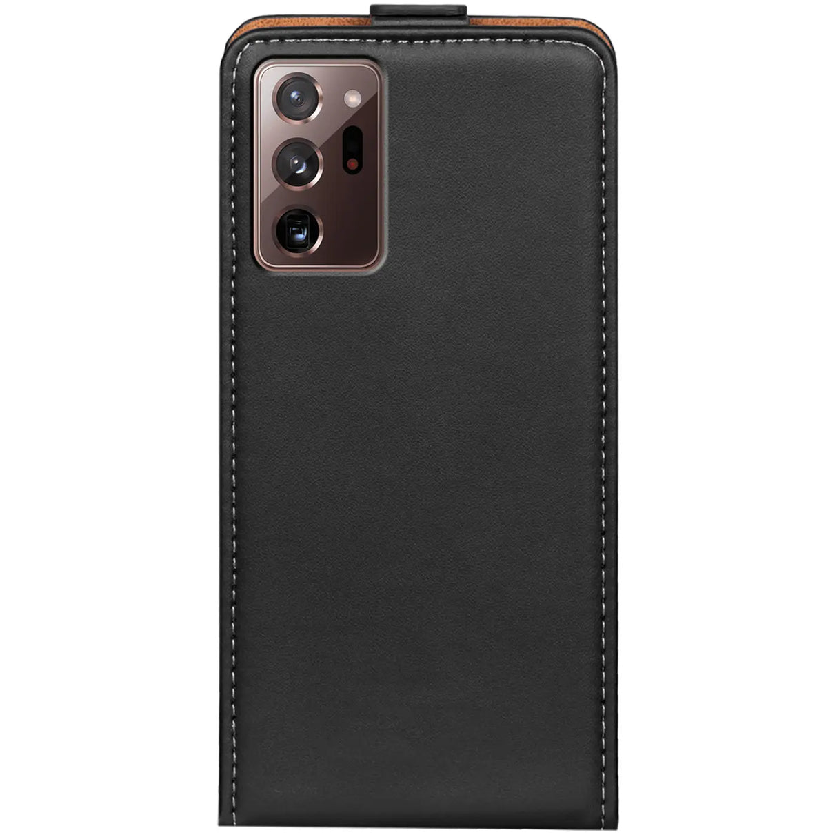 Samsung Galaxy Note 20 Ultra Flip Klapphülle in Schwarz mit Kartenfächern