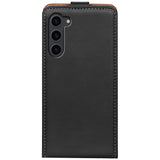 Samsung Galaxy S23 Flip Klapphülle in Schwarz mit Kartenfächern