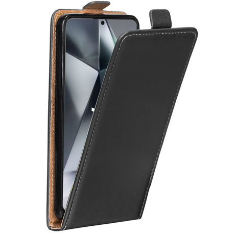 Samsung Galaxy S24 Ultra Flip Klapphülle in Schwarz mit Kartenfächern