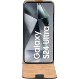 Samsung Galaxy S24 Ultra Flip Klapphülle in Schwarz mit Kartenfächern