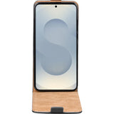Samsung Galaxy S25 Edge Flip Klapphülle in Schwarz mit Kartenfächern