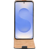 Samsung Galaxy S25+ Flip Klapphülle in Schwarz mit Kartenfächern
