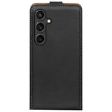 Samsung Galaxy S26 Flip Klapphülle in Schwarz mit Kartenfächern