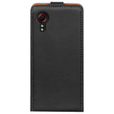 Samsung Galaxy XCover 5 Flip Klapphülle in Schwarz mit Kartenfächern