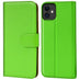 iPhone 11 Klapphülle in Grün mit Kartenfächern und Schutz