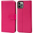 iPhone 11 Pro Max Klapphülle in Pink mit Kartenfächern und Schutz
