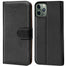 iPhone 11 Pro Max Klapphülle in Schwarz mit Kartenfächern und Schutz