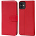 iPhone 11 Klapphülle in Rot mit Kartenfächern und Schutz