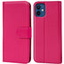 iPhone 12 Mini Klapphülle in Pink mit Kartenfächern und Schutz