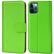 iPhone 12 Pro Max Klapphülle in Grün mit Kartenfächern und Schutz