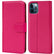 iPhone 12 Pro Max Klapphülle in Pink mit Kartenfächern und Schutz