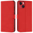iPhone 13 Mini Klapphülle in Rot mit Kartenfächern und Schutz