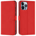 iPhone 13 Pro Klapphülle in Rot mit Kartenfächern und Schutz