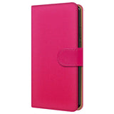 iPhone 15 Klapphülle in Pink mit Kartenfächern und Schutz