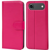 Apple iPhone 17 Air Klapphülle in Pink mit Kartenfächern und Schutz