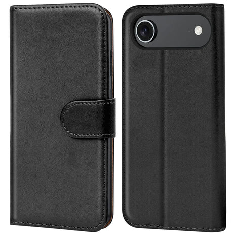 Apple iPhone 17 Air Klapphülle in Schwarz mit Kartenfächern und Schutz