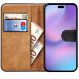 Apple iPhone 17 Air Klapphülle in Schwarz mit Kartenfächern und Schutz