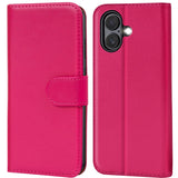 Apple iPhone 17 Klapphülle in Pink mit Kartenfächern und Schutz