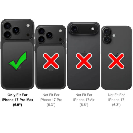 Apple iPhone 17 Pro Max Klapphülle in Grün mit Kartenfächern und Schutz