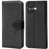 Apple iPhone 17 Klapphülle in Schwarz mit Kartenfächern und Schutz