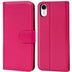 iPhone XR Klapphülle in Pink mit Kartenfächern und Schutz
