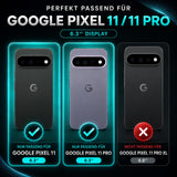 Google Pixel 11 / 11 Pro - Klapphülle mit Kartenfächern Schwarz