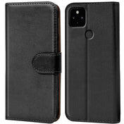 Google Pixel 4A 5G Klapphülle in Schwarz mit Kartenfächern und Schutz