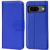 Google Pixel 8 Klapphülle in Blau mit Kartenfächern und Schutz