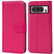 Google Pixel 8 Pro Klapphülle in Pink mit Kartenfächern und Schutz