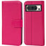Google Pixel 8 Pro Klapphülle in Pink mit Kartenfächern und Schutz