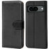 Google Pixel 8 Klapphülle in Schwarz mit Kartenfächern und Schutz