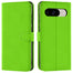 Google Pixel 9 Klapphülle in Grün mit Kartenfächern und Schutz