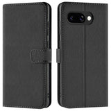 Google Pixel 9a Klapphülle in Schwarz mit Kartenfächern und Schutz