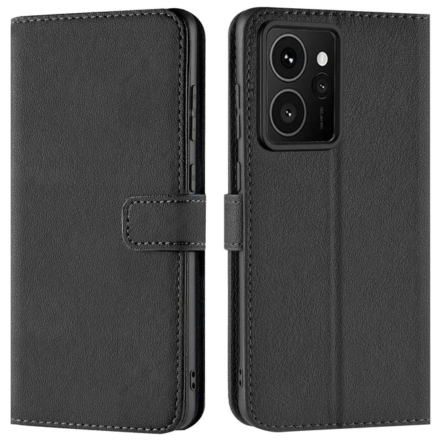 HMD Skyline Klapphülle in Schwarz mit Kartenfächern und Schutz