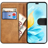 Honor 200 Lite Klapphülle in Schwarz mit Kartenfächern und Schutz