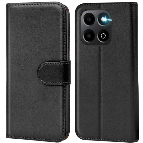 Honor 400 Smart Klapphülle in Schwarz mit Kartenfächern und Schutz