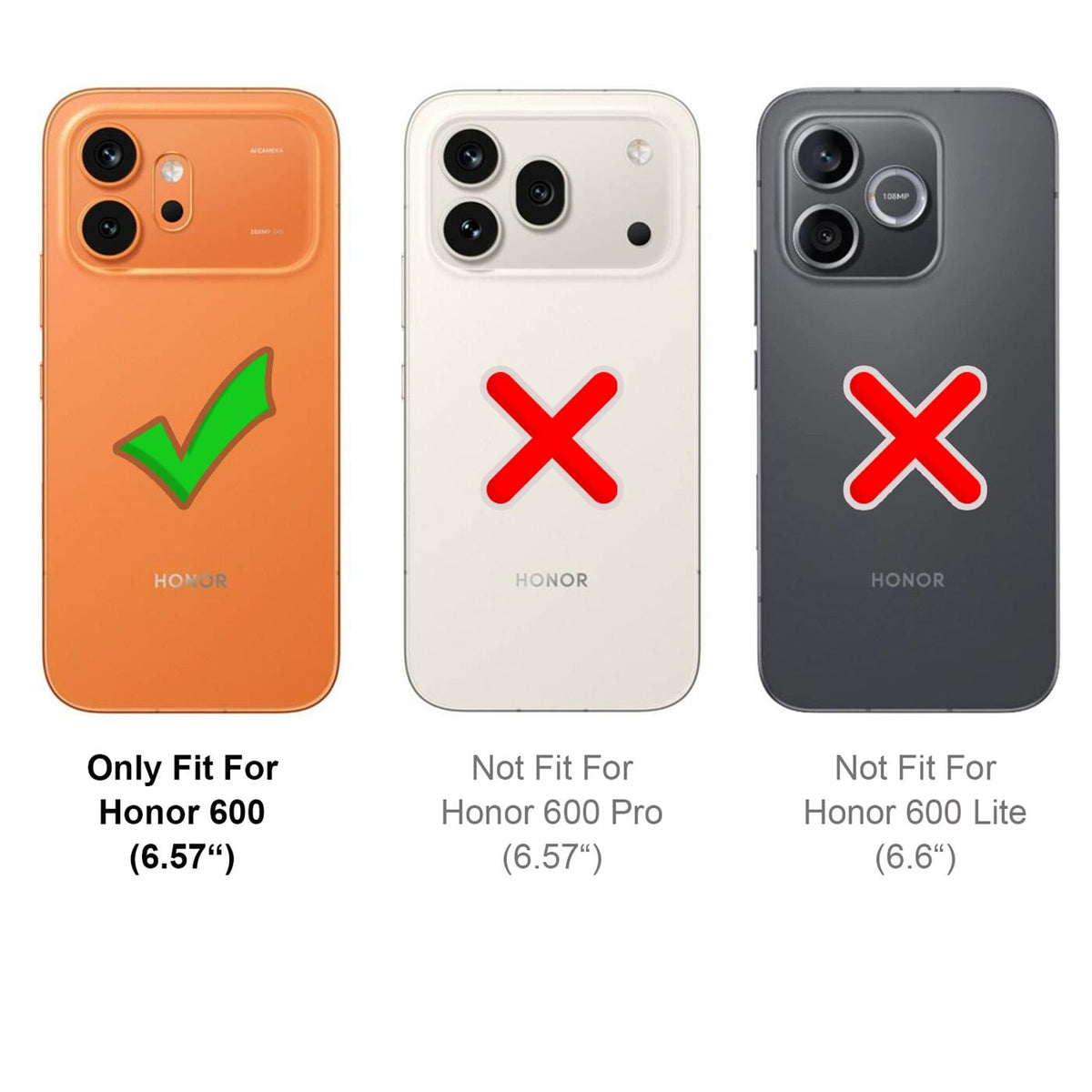 Honor 600 - Klapphülle mit Kartenfächern