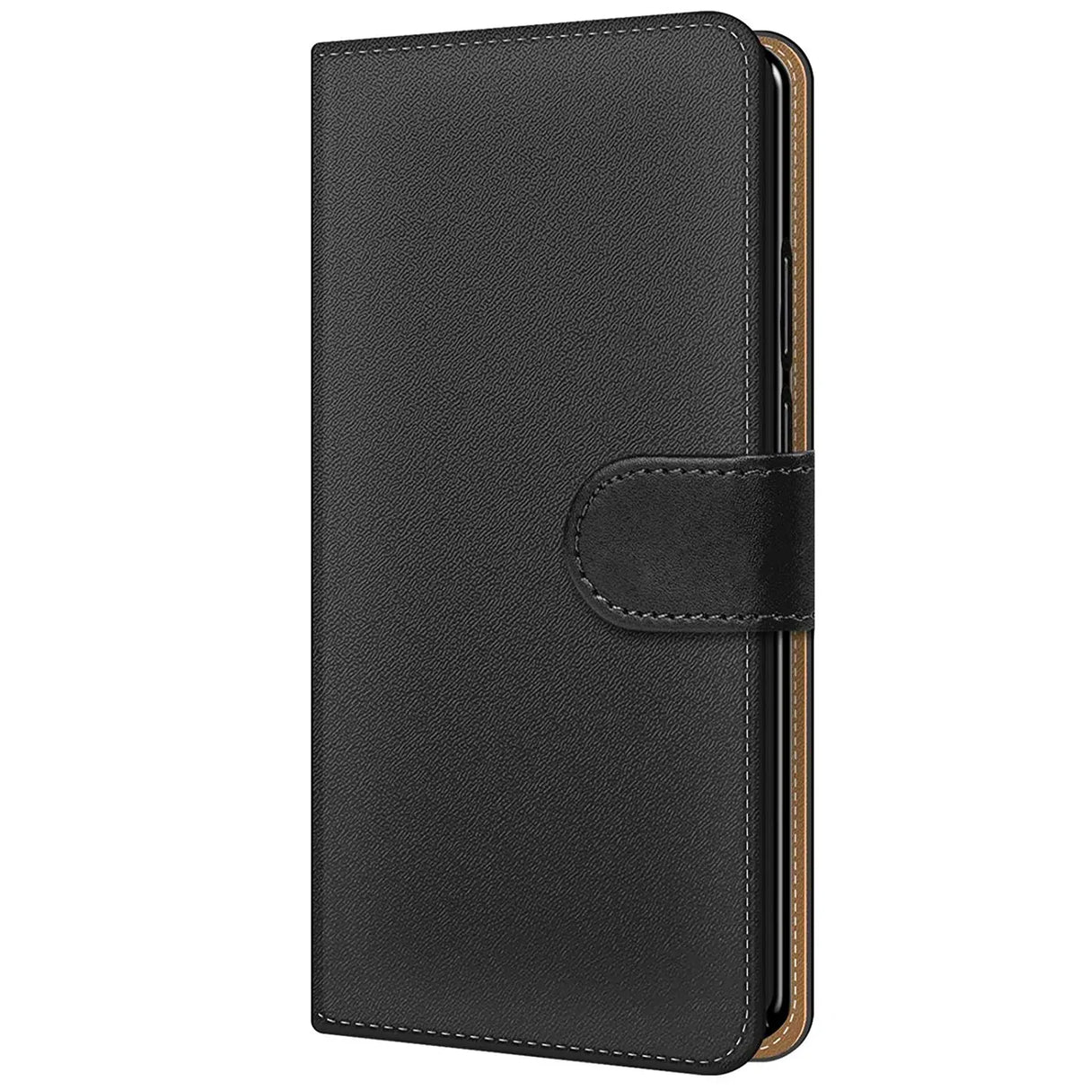 Honor 90 Klapphülle in Schwarz mit Kartenfächern und Schutz