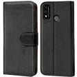 Honor 9X Lite Klapphülle in Schwarz mit Kartenfächern und Schutz