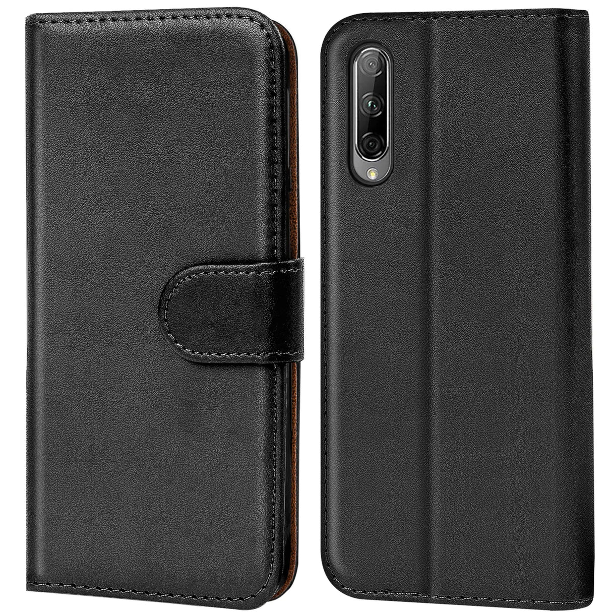 Honor 9X Pro Klapphülle in Schwarz mit Kartenfächern und Schutz