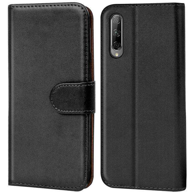 Honor 9X Pro Klapphülle in Schwarz mit Kartenfächern und Schutz