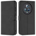 Honor Magic5 Pro Klapphülle in Schwarz mit Kartenfächern und Schutz