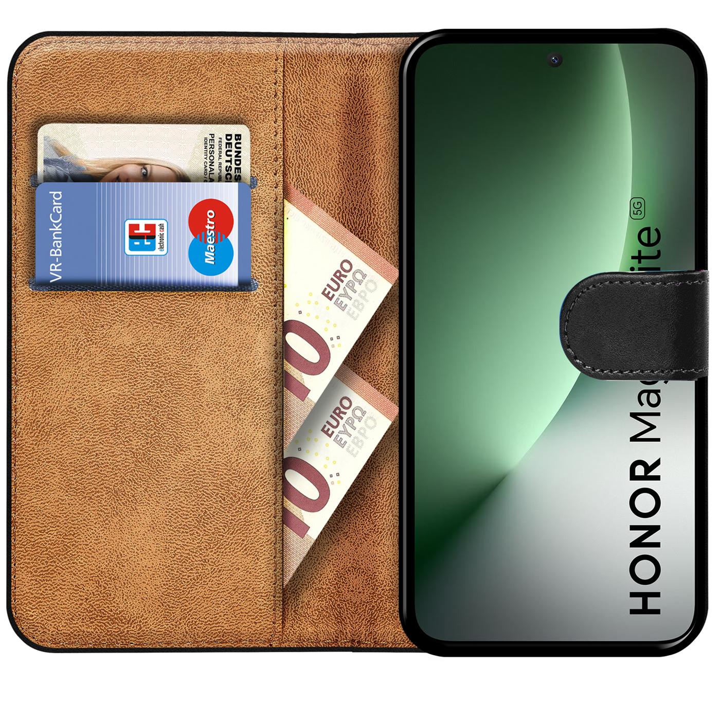 Honor Magic 8 Lite - Klapphülle mit Kartenfächern