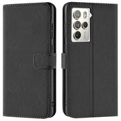 HTC U23 Pro Klapphülle in Schwarz mit Kartenfächern und Schutz