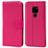 Huawei Mate 20 Klapphülle in Pink mit Kartenfächern und Schutz