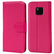 Huawei Mate 20 Pro Klapphülle in Pink mit Kartenfächern und Schutz